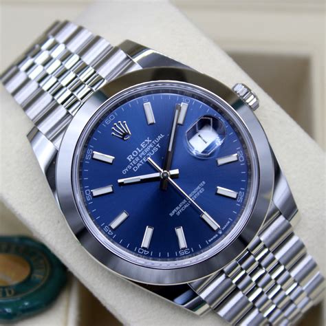 rolex date just blau|Rolex Datejust website.